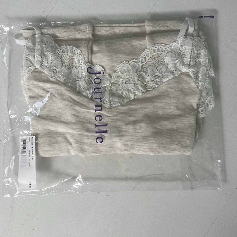 Brand new Journelle Emma Cami and matching Tap short in Heather Gardenia size S - Picture 5 of 7